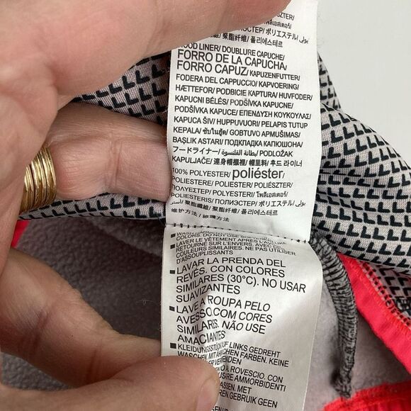 Girls Under Armour‎ Drifit Performance hoodie Medium Gray/pink - Picture 4 of 7